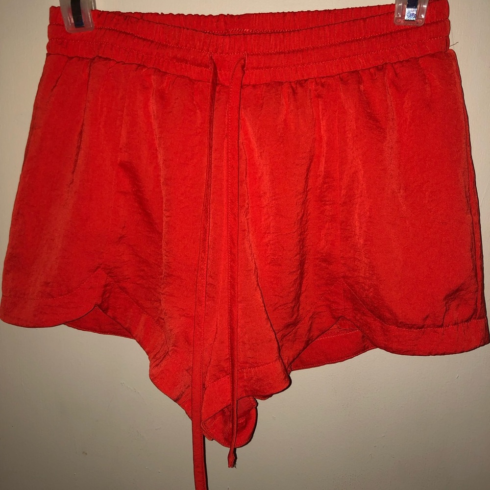 Cute red shorts